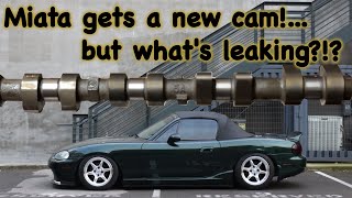 Mazdaspeed Miata Cam Install [upl. by Ayana]