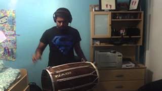 Nachange Sari Raat Jay Dhabi Remix  Dhol Cover [upl. by Eelirem]