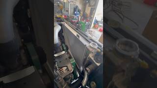 Cummins swap ford wrecker radiator mods cummins fummins diesel [upl. by Humfrid821]