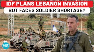 Israel Faces Soldier Shortage Even As Army Chief Promises Lebanon Invasion IDFs Emergency Move [upl. by Fayette]