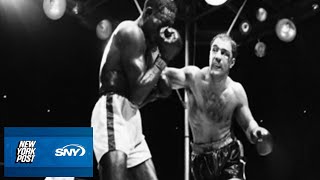 Rocky Marciano KO’s Ezzard Charles in 8th round on this day in NY sports history  SNY [upl. by Orling]