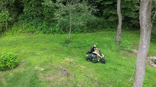 Unboxing Greenworks Pro 60 Volt 25 inch Self Propelled Lawn Mower [upl. by Alicsirp]