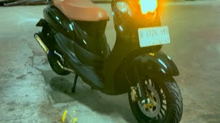 Modifikasi Retro FINO Karbu Velg 12inc mirip vespa [upl. by Cathe433]