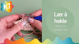 Hvordan hekle  hekling for nybegynnere [upl. by Yttocs]