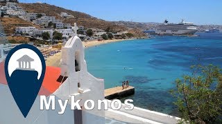 Mykonos  Agios Stefanos beach [upl. by Neelyaj528]