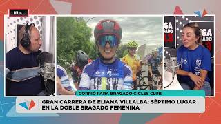 GRAN CARRERA DE ELIANA VILLALBA SÉPTIMO LUGAR EN LA DOBLE BRAGADO FEMENINA [upl. by Nosredna]