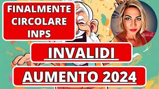 🏆 Aumento Pensioni Invalidi Ufficiale 2024 💰 [upl. by Seligmann]