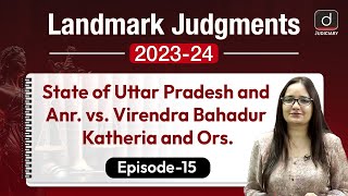 Doctrine of Arbitrariness  Article 14  Epi 15  Landmark Judgments 20232024  Drishti Judiciary [upl. by Anegroeg]