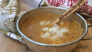 HOW TO COOK TURKISH TARHANA SOUP  Traditional Soup [upl. by Quintilla]