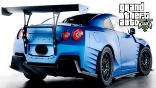 GTA 5 Fast and Furious 6 Nissan GTR Movie Car Sound mods [upl. by Nylitsirk]