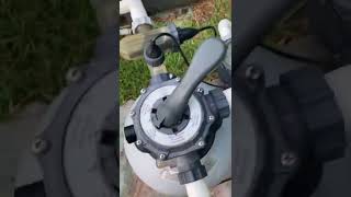 How to backwash your sand filter [upl. by Oravla]