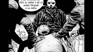 Muerte de Glenn  The Walking Dead comic español [upl. by Dahaf443]