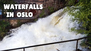 Waterfall Hunting Along the Akerselva River in Oslo [upl. by Reid]