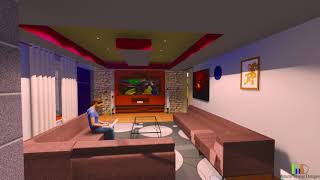 Modern Architectural Design for a Modern Maisonette 3D Animation walkthrough video [upl. by Maurilla]