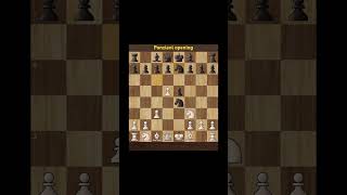 Ponziani opening chess views learnchesstrapin30seconds shortsshortsviral [upl. by Illek]