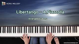 Libertango Piazzolla Piano Solo [upl. by Ecidnacal922]