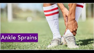 Ankle Sprains [upl. by Noak40]