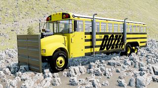 Mobil vs Rock 13  BeamNG Drive [upl. by Yelrahc823]