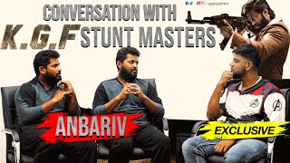 Conversation with Stunt Masters AnbAriv  KGF 2  Beast  Open Pannaa [upl. by Cynthy340]