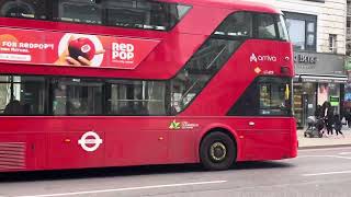 FIRST DAY BACK AT ARRIVA 3 Buses on Route 76 at Dalston Junction 23324 [upl. by Sayce322]