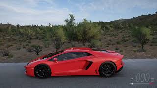 Forza Horizon 5  Lamborghini Aventador LP70041400 HP Top Speed  457 KmH  No Limits No Effect [upl. by Arramahs]