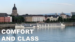 The Most Luxurious River Cruise Ship Crystal Bach Full Ship Tour [upl. by Natsirk]