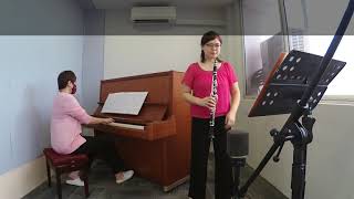 Clarinet ABRSM Grade 5 from 2022 C3 Moritz Moszkowski Spanischer Tanz [upl. by Eelyah]