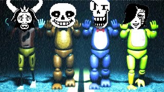 Undertale  Five nights at Underground [upl. by Ahsinev]