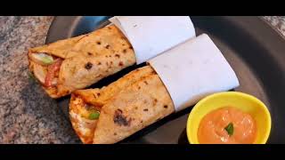 Chapati Veg Roll how to make LeftoVer roti vegetable rolebreakfast tiffinbox nashta [upl. by Jemmy]