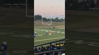 Jay Squillante 8th Grader class of 2029 throws 40 yd TD pass middleschoolfootball [upl. by Barsky]