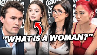 Charlie Kirk DEBATES RADICAL Feminists On quotWhat Is A Womanquot [upl. by Niuq]