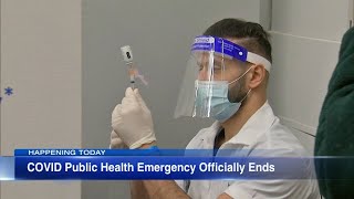 COVID19 public health emergency ends in US Illinois Thursday [upl. by Siri]