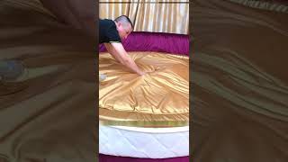 Water sleep bed 😮viralvideo trendingshorts shortfeed youtubeshorts [upl. by Herzog]