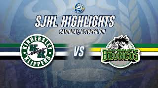 HIGHLIGHTS Kindersley Klippers at Humboldt Broncos  Sat Oct 5 2024 [upl. by Drapehs485]