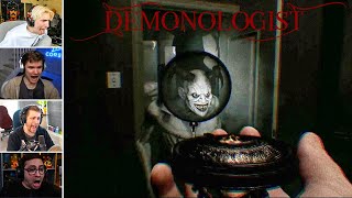 Demonologist Top Twitch Jumpscares Compilation Part 1 Horror Games [upl. by Sterrett]