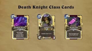 Hearthstone Death Knight Concept [upl. by Nylodnewg]