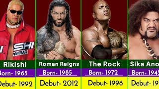 Anoai Family Debut In Wwe  WWE WRESTLER DATA [upl. by Aynik]