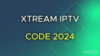 Xtream iptv code 2025 [upl. by Gniy848]