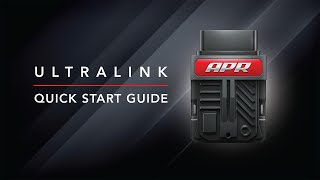 APR Ultralink Quickstart Guide [upl. by Ahearn]