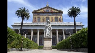 Qué ver en Roma  Basílica San Pablo Extramuros [upl. by Nedrud795]