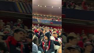 Settore ospiti del Bologna ad Anfield [upl. by Merari]