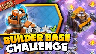 Easily 3 Star the Builder Base of the North Challenge Clash of Clans [upl. by Branscum367]