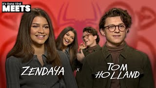 quotWe Cant Answer Thatquot🤣 Tom Holland And Zendayas CUTEST Interview 😍 Whos Most Likely MCU Edition [upl. by Sundstrom171]