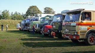 eurotransportTV  Oldtimer Auf der Straße statt im Museum Deutschlandfahrt2020 [upl. by Mrots]