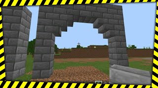 Minecraft  How to Make an Arch of Any Size [upl. by Joellen]