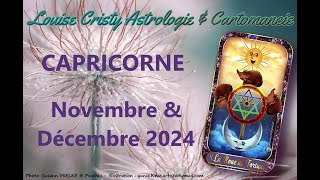 CAPRICORNE  NOVDÉC 2024  Avec FAIRY TALE de Lenormand [upl. by Arline]