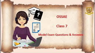 OSSAE Class 7 Model Exam Questions amp Answers  English [upl. by Sidnarb]