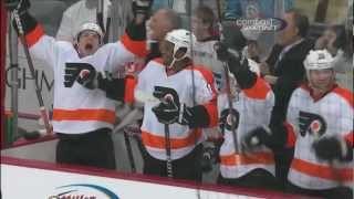 Couturier Giroux Net Hat Tricks in Game 2 of the Stanley Cup Playoffs [upl. by Crandell]