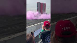 SEMA 2024 MONSTER BURNOUT cars automotivewraps burnout sema truck [upl. by Anaylil870]