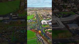 Rosyth  Fife From 400ft drone shorts travel [upl. by Horten951]